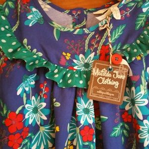 NWT Matilda Jane Holiday MERRY and BRIGHT dress 6